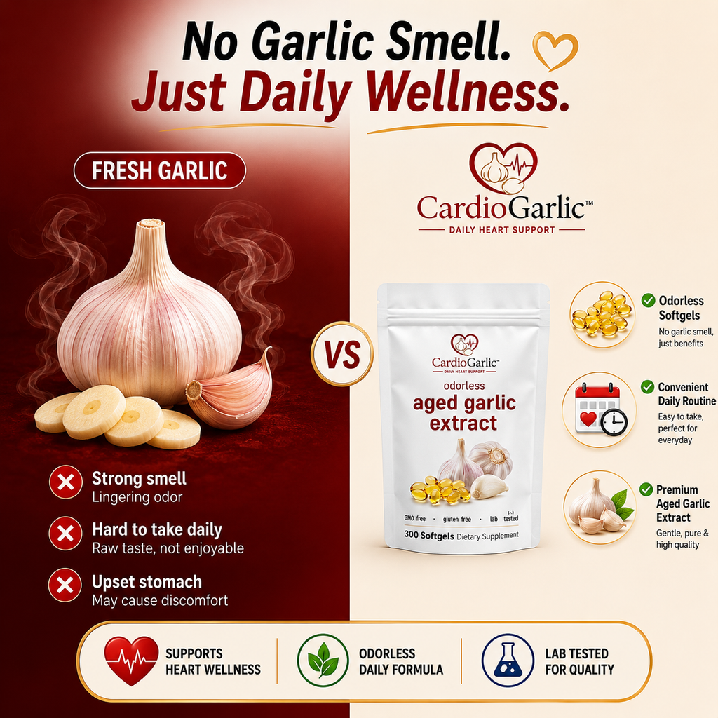 CardioGarlic™ Aged Garlic Extract