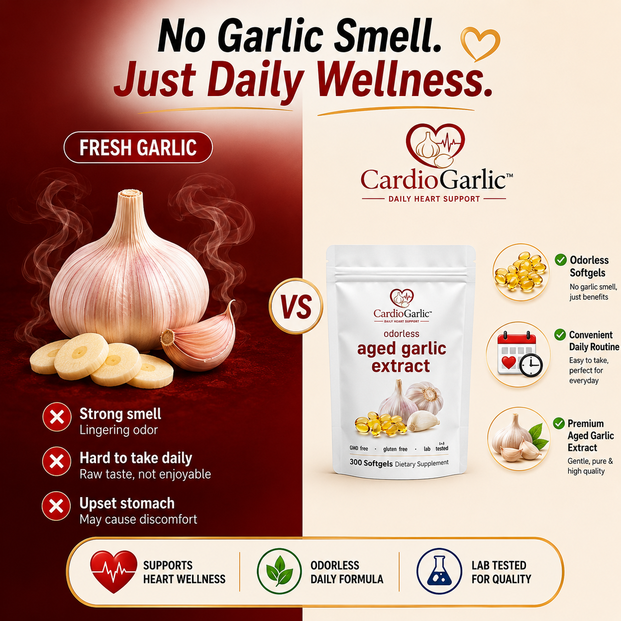 CardioGarlic™ Aged Garlic Extract